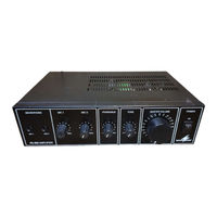 Ampli "ligne 100V" pour haut parleur de rue