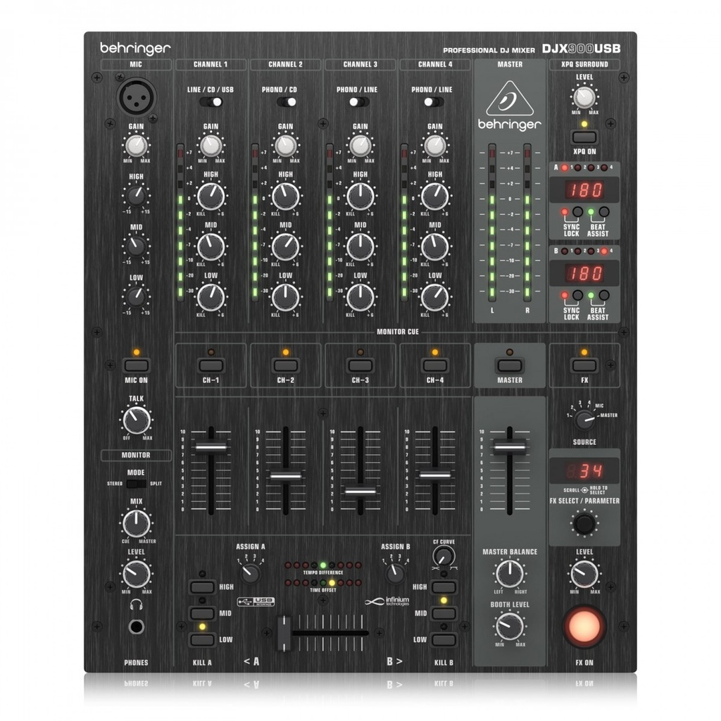 Table de mixage DJ Behringer Pro Mixer DJX900USB