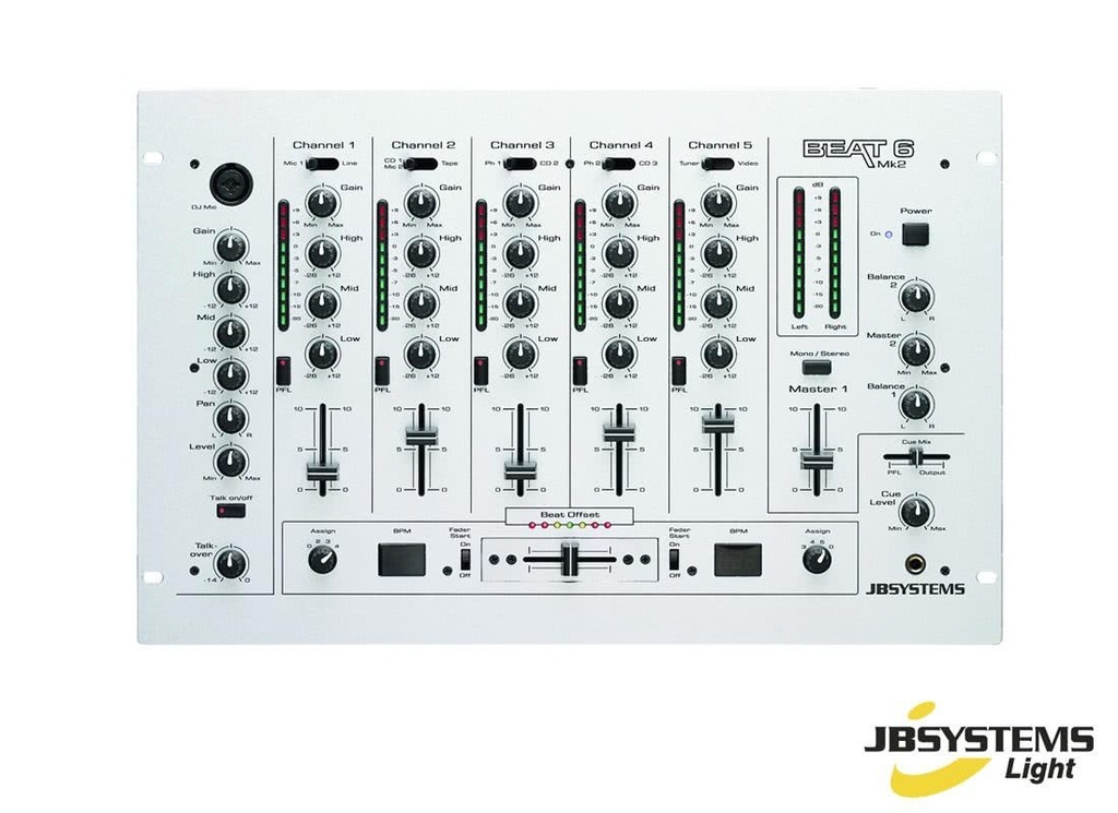 Table de Mixage JB Système  Beat 6 MK2