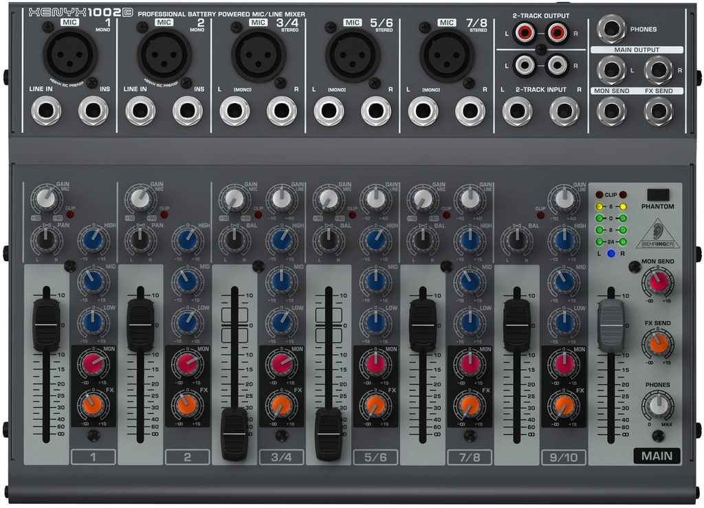 Table de Mixage Behringer 5 ch